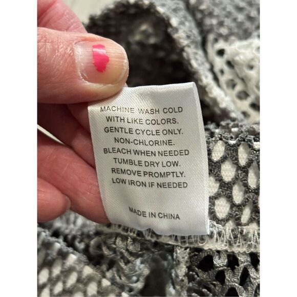 88 Madison grey swimwear, cover-up pants size L - Picture 8 of 8